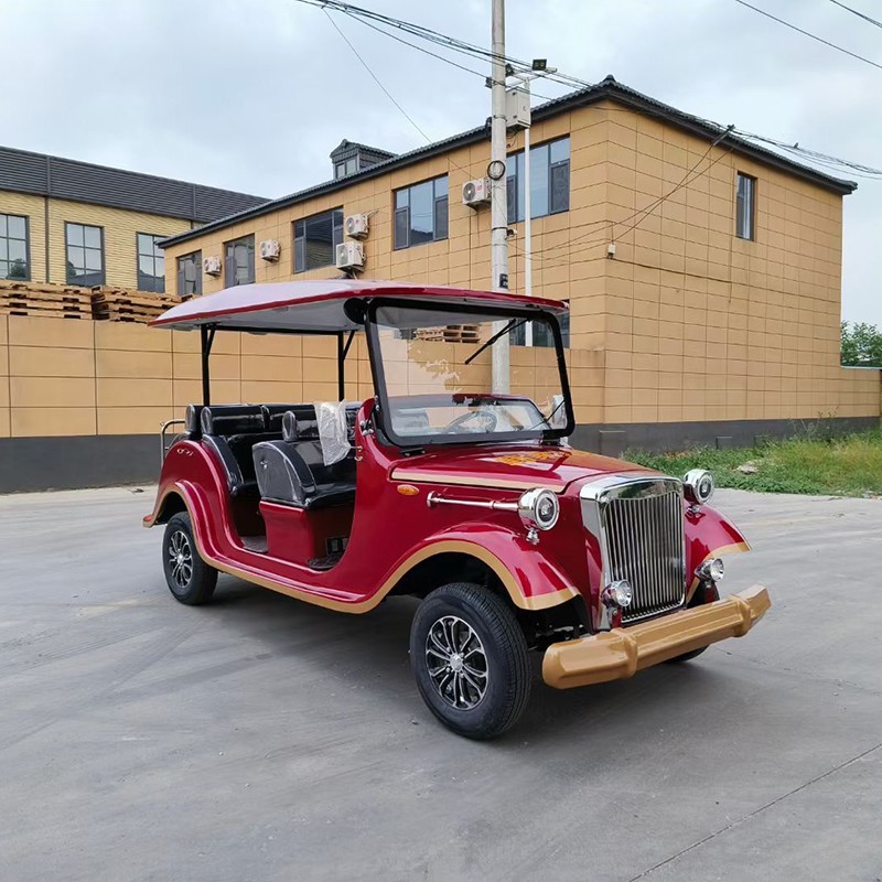 2+1 vehicul clasic de vizitare a obiectivelor turistice BZ cu trei rânduri