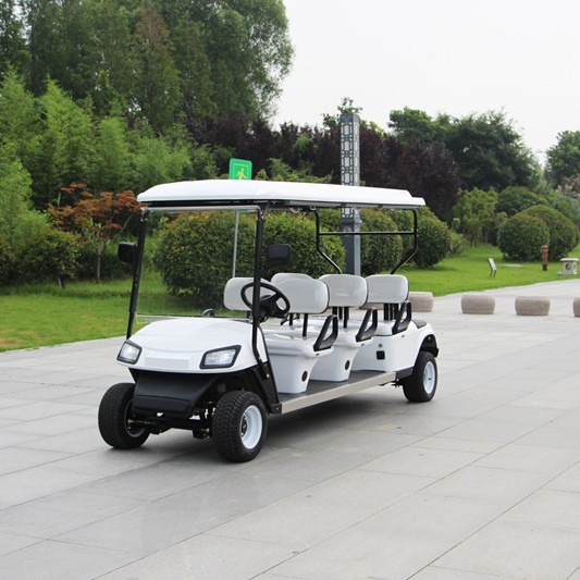 Mașină electrică de teren de golf cu șase locuri